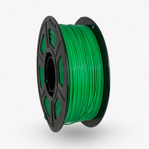 Traffic Green PLA 3D Printer Filament with a diameter of 1.75mm on a 1KG Spool.
