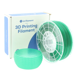 TMPremium-PLA TRANSPARENT GREEN (groen)1.75mm 1KG AANBIEDING! - Tm3dFilament