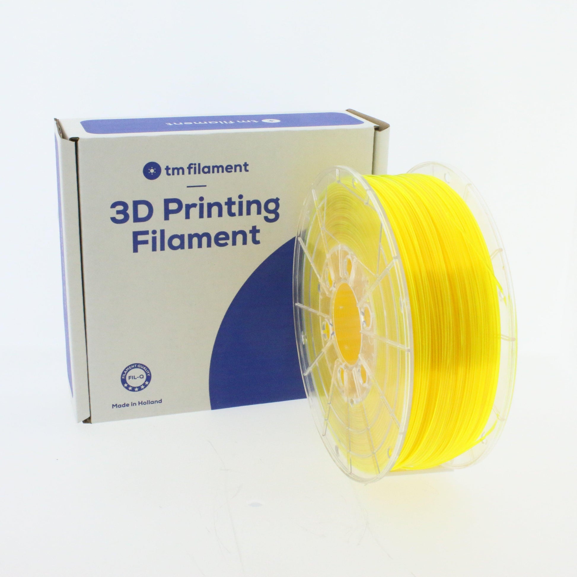 TMPremium-PETG TRANSPARENT YELLOW 1.75mm/2.85mm 1KG - Tm3dFilament